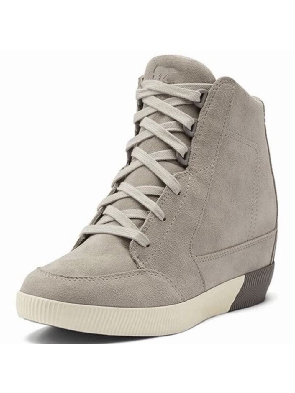 Sorel Out 'N About Dove‎ Grey Quarry Waterproof Wedge Boots